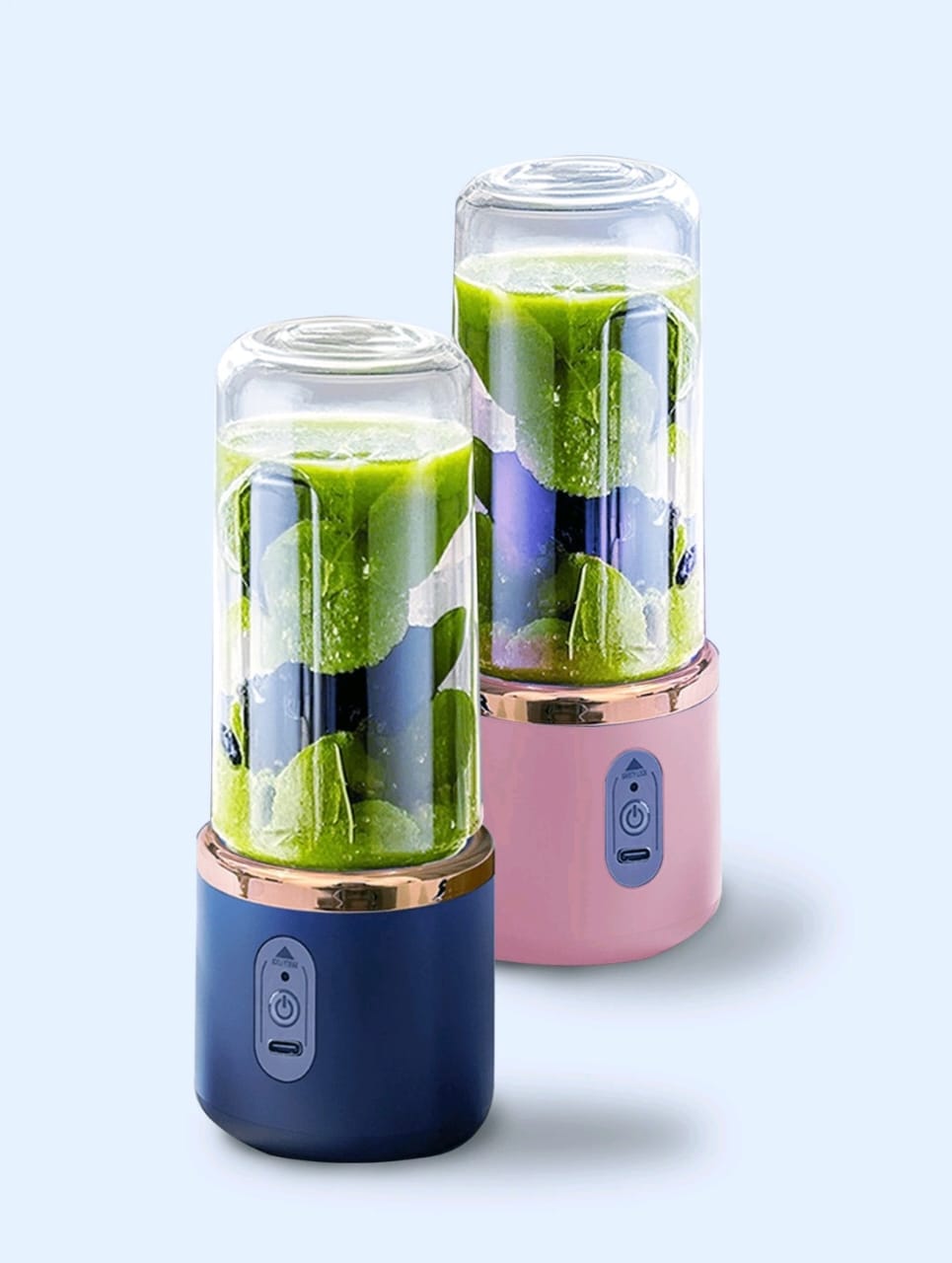 USB Portable Juicer Blender-6 Blades/Rechargeable